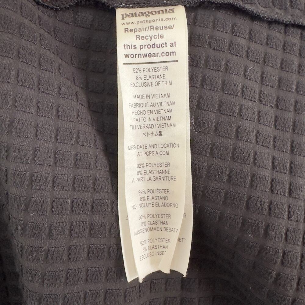 Patagonia R1 Tech Fade‎ black jacket - Picture 9 of 12